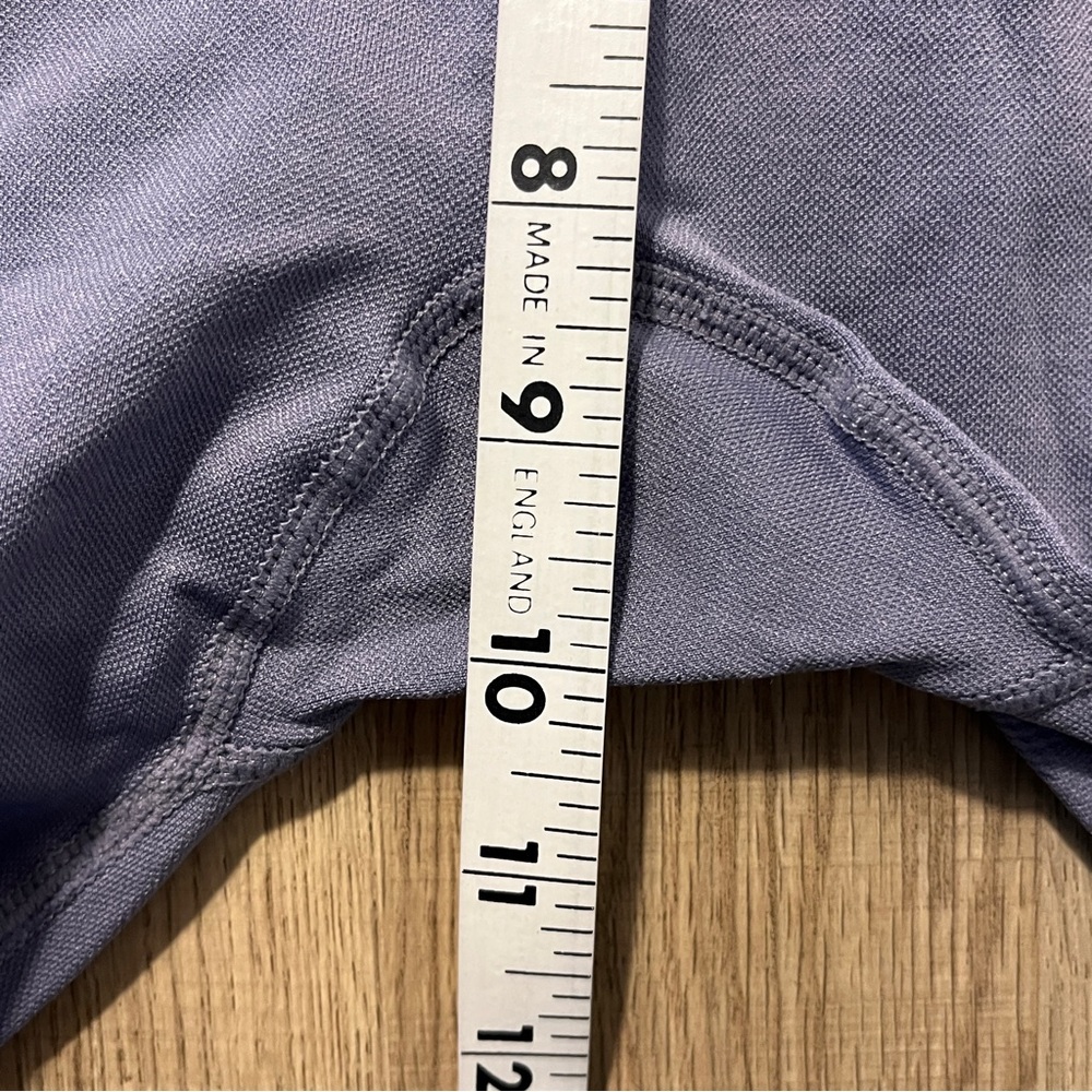 Gymshark Leggings Size XS High Waisted Energy Seamless Holes Cutouts Purple - Picture 8 of 9